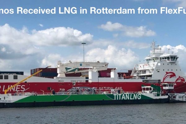 Kvitnos Received LNG in Rotterdam from FlexFueler