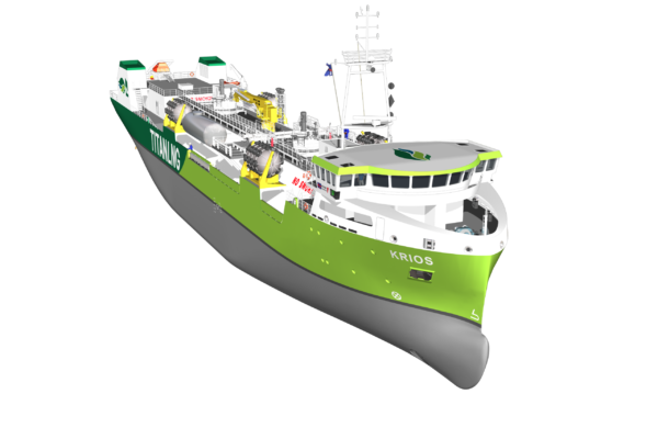 New LNG Bunkering Barge from Titan LNG to Supply Zeebrugge and English Channel Regions, Boosting Fuel Availability